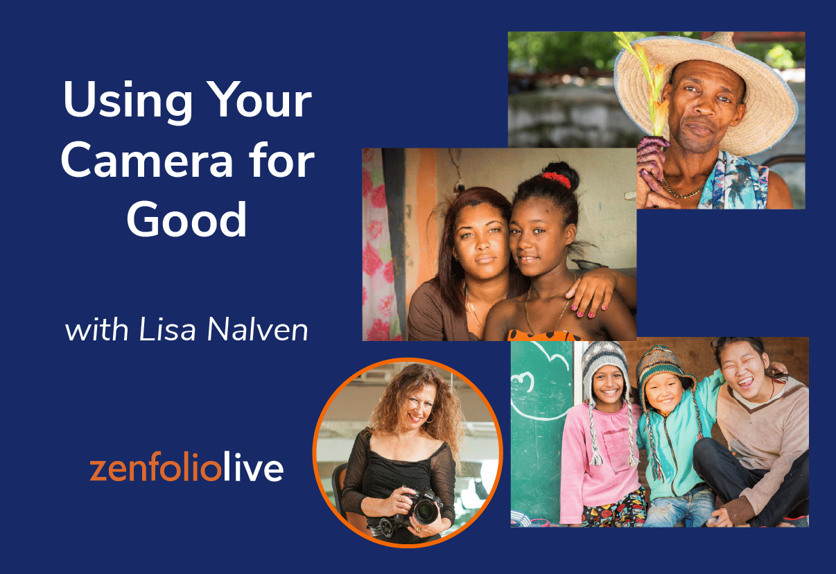 using your camera for good over collage